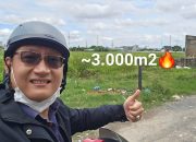 Bán 3000m2 đất 3 mặt tiền 60×50, Xã Hưng Long, Bình Chánh chỉ 2,7tr/m2