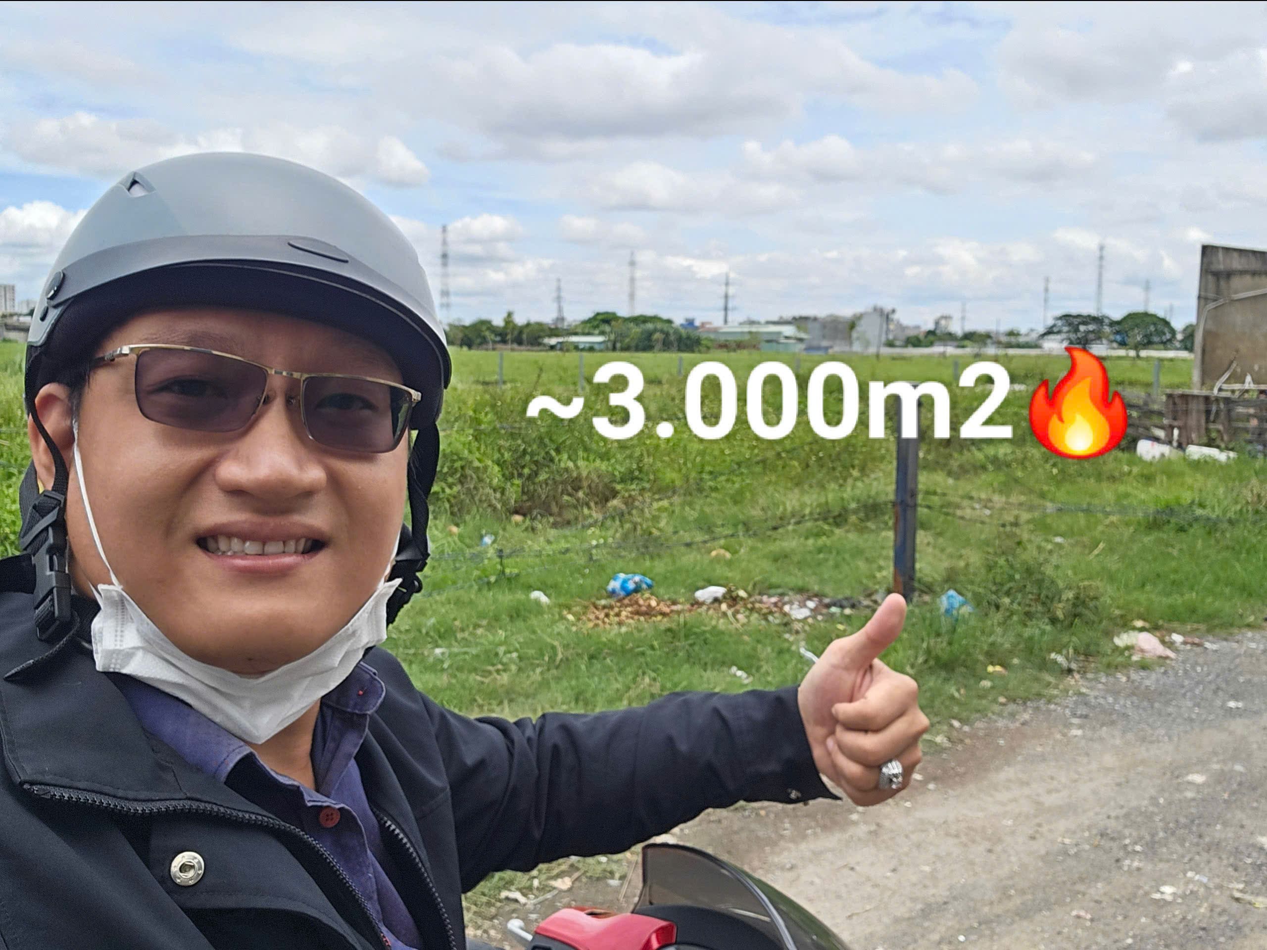 Bán 3000m2 đất 3 mặt tiền 60×50, Xã Hưng Long, Bình Chánh chỉ 2,7tr/m2