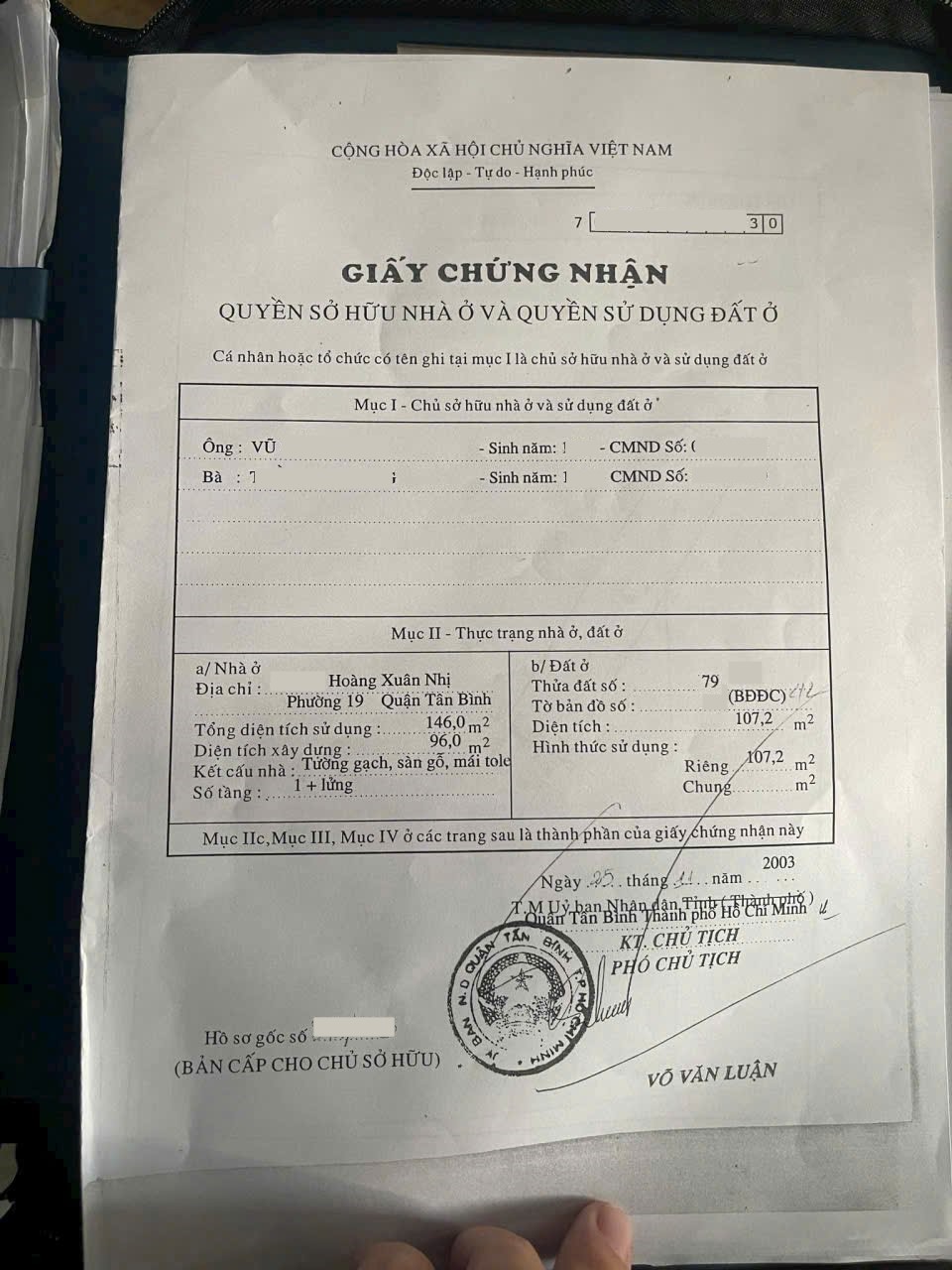 Bán nhà 107m2, 4 Tầng – Hoàng Xuân Nhị thông Trịnh Đình Trọng, Tân Phú – Chỉ 7.5 tỷ