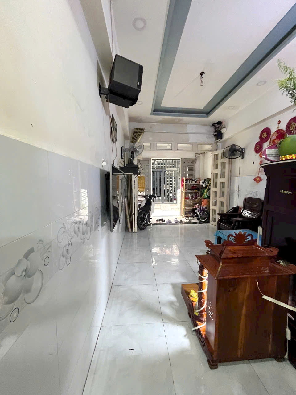 Nhà hẻm 184 Âu Dương Lân 3.4x14m P. Chánh Hưng
