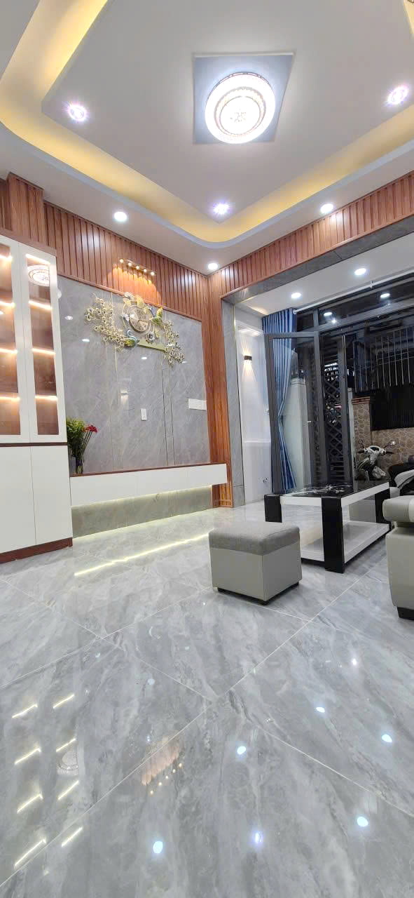 Nhà mới hẻm 1225 Phạm Thế Hiển P.Bình Đông (P5Q8) Full nội thất