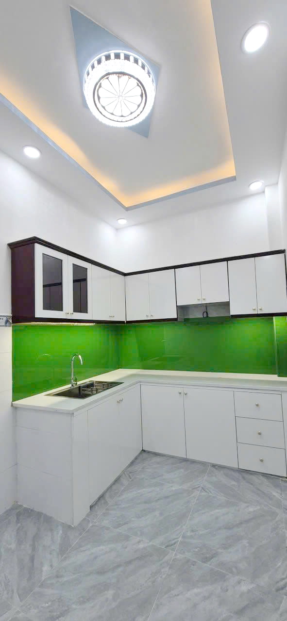 Nhà mới hẻm 1225 Phạm Thế Hiển P.Bình Đông (P5Q8) Full nội thất