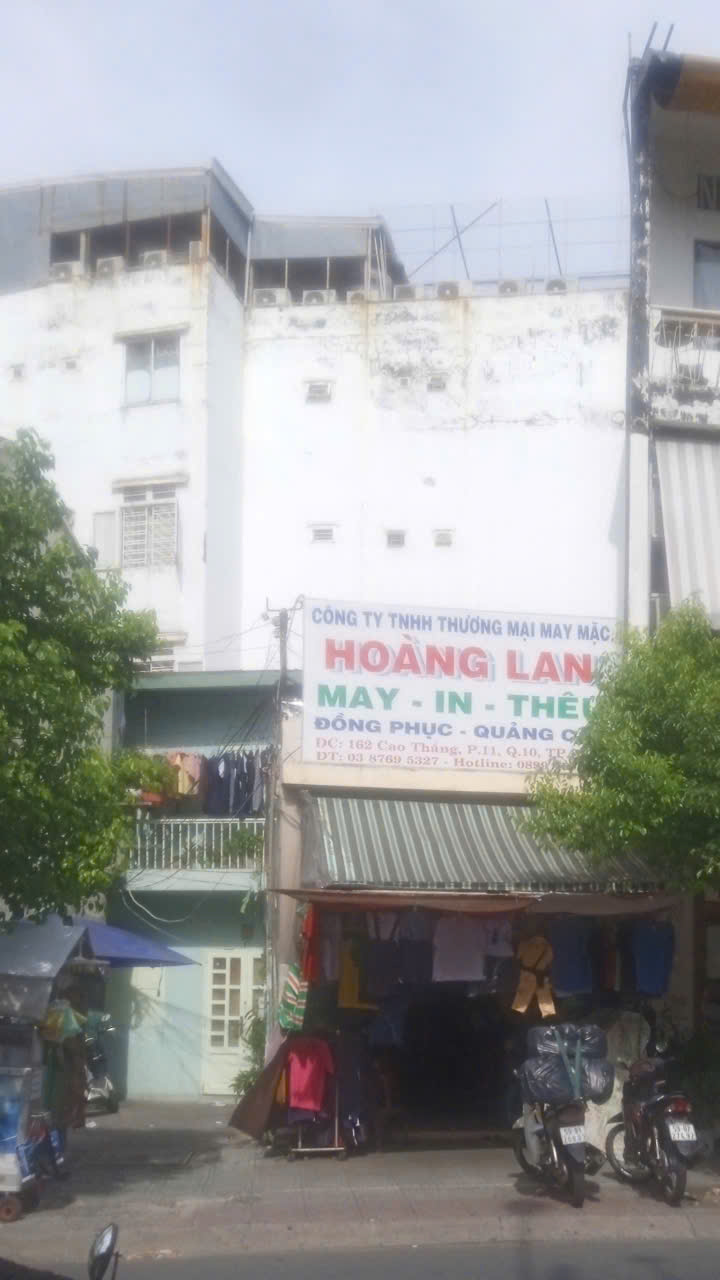 Bán Nhà Mặt Tiền 162 Cao Thắng , Phường 11, Quận 10