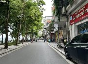 Bán nhà Mặt Phố Nhật Chiêu,Tây Hồ 85m/ MT 6.1m 65 Tỷ, Mặt View Hồ Tây, 2 Thoáng