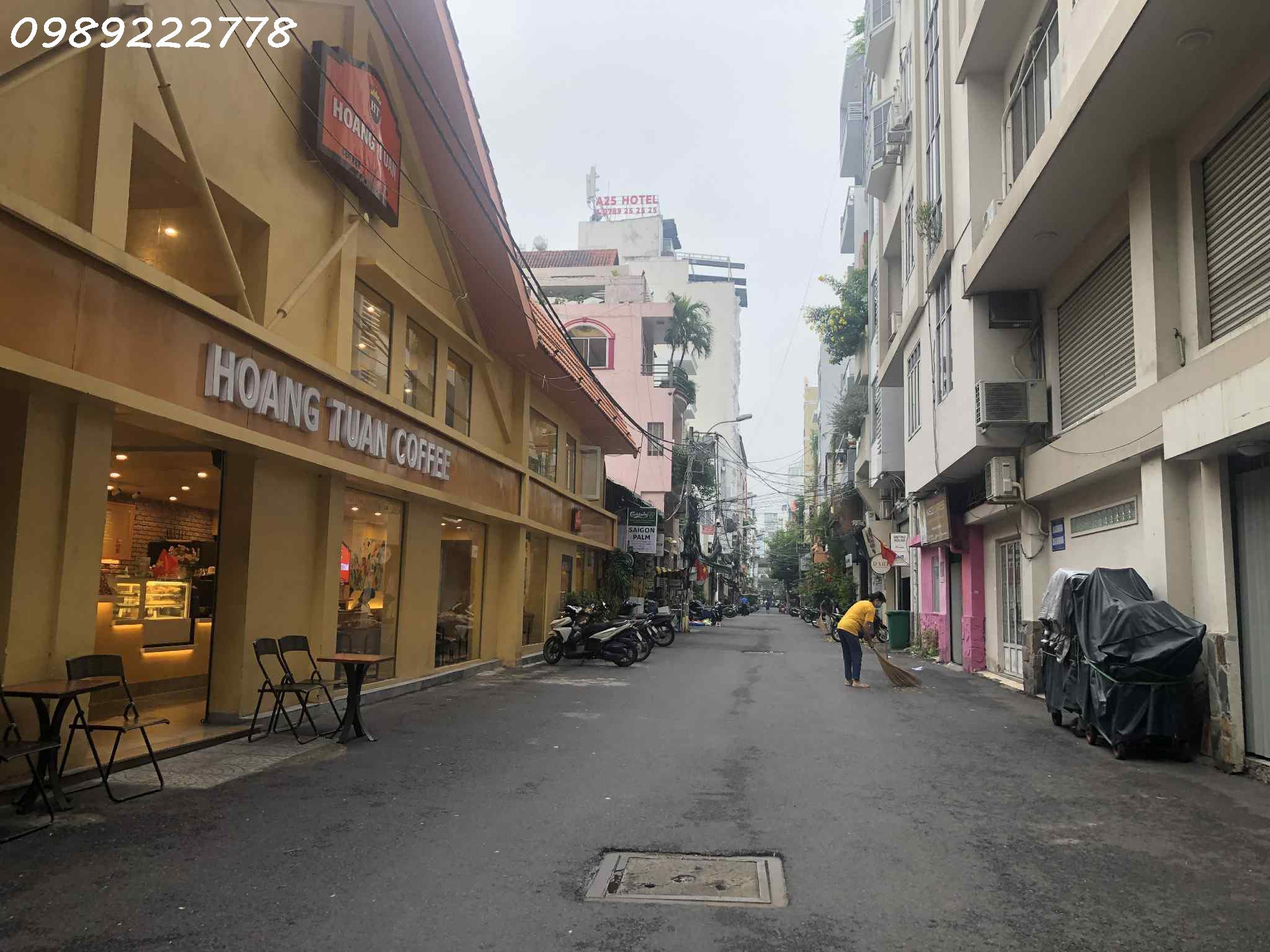 BÁN NHÀ SIÊU Q1 – NGUYỄN THÁI BÌNH – LÊ THỊ HỒNG GẤM , HẺM OTO TRẢI NHỰA 10M THÔNG – 4.2X20M – 7 TẦNG – 1 MẶT BẰNG + 9PN – KHU PHÂN LÔ VIP . MT 70