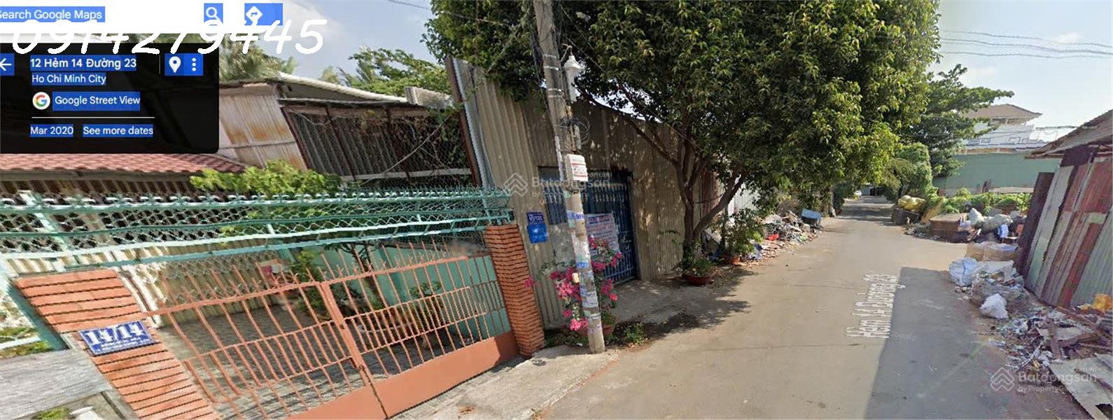 CHO THUÊ KHO HÀNG 138M2 ĐƯỜNG SỐ 23, P. HIỆP BÌNH CHÁNH, THỦ ĐỨC