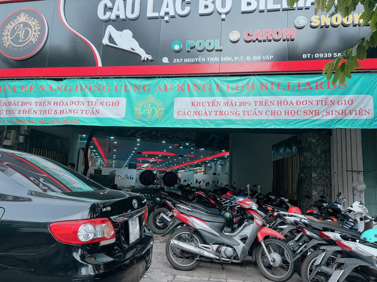 Sang nhượng CLB Bida tại Số 257 Nguyễn Thái Sơn, P7, Gò Vấp