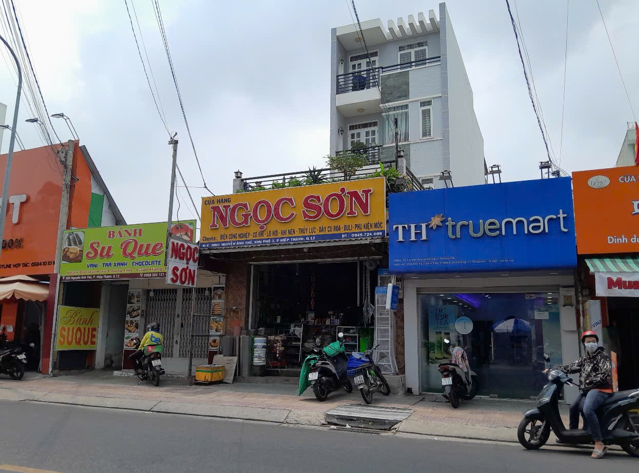 Nhà Mặt tiền Nguyễn Ảnh Thủ Hiệp Thành Q12 Hồ Chí Minh 106m2 có 10 tỷ x