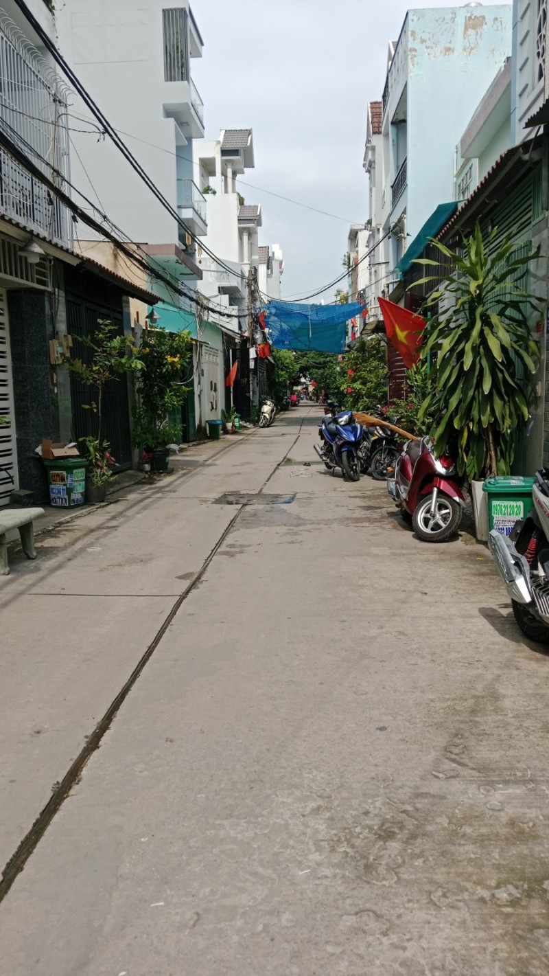 Chợ Bình Thành 64M(4X16) Trệt+3Lầu Kề KDC VĩnhLộc Hồ Trái Tim Chỉ 5,3T