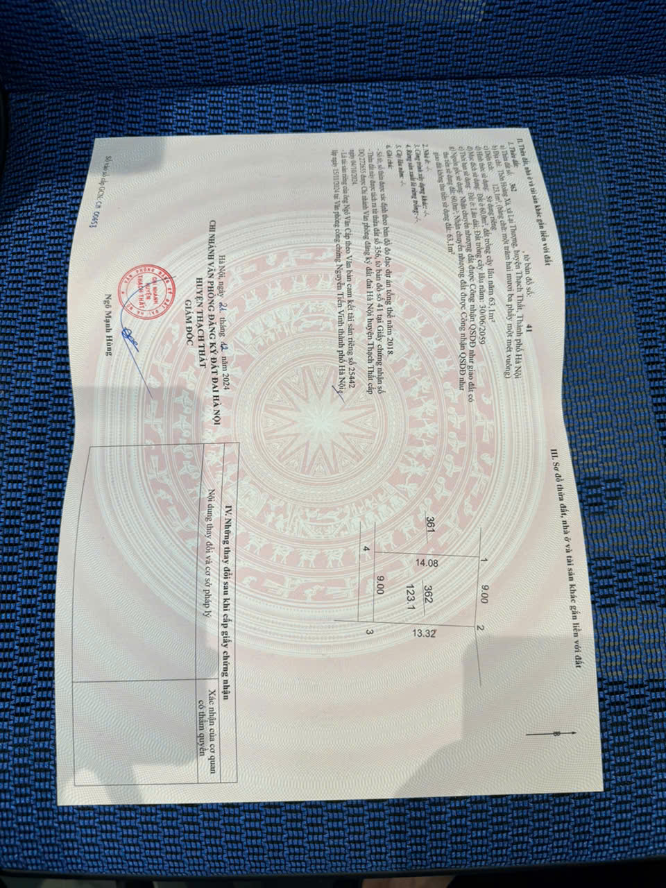 Đất nền Láng Hòa Lạc giá 2.7 tỷ diện tích 100m2 gần bệnh viện Vinmec – Nguyễn Hùng BĐS – 0989333012