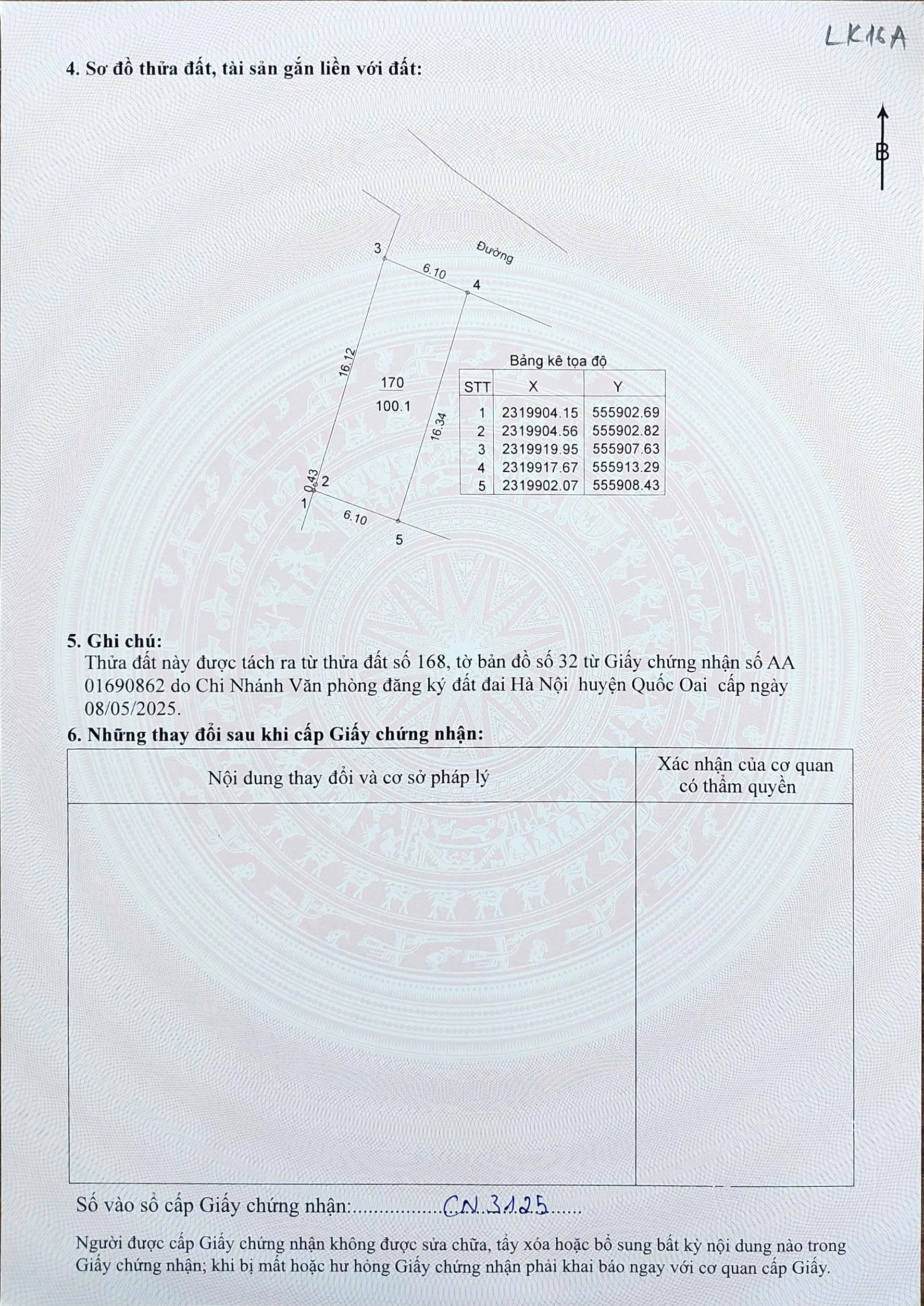 Đất nền Láng Hòa Lạc giá 2.6 tỷ diện tích 100m2 gần khu công nghệ cao – Nguyễn Hùng BĐS – 0989333012