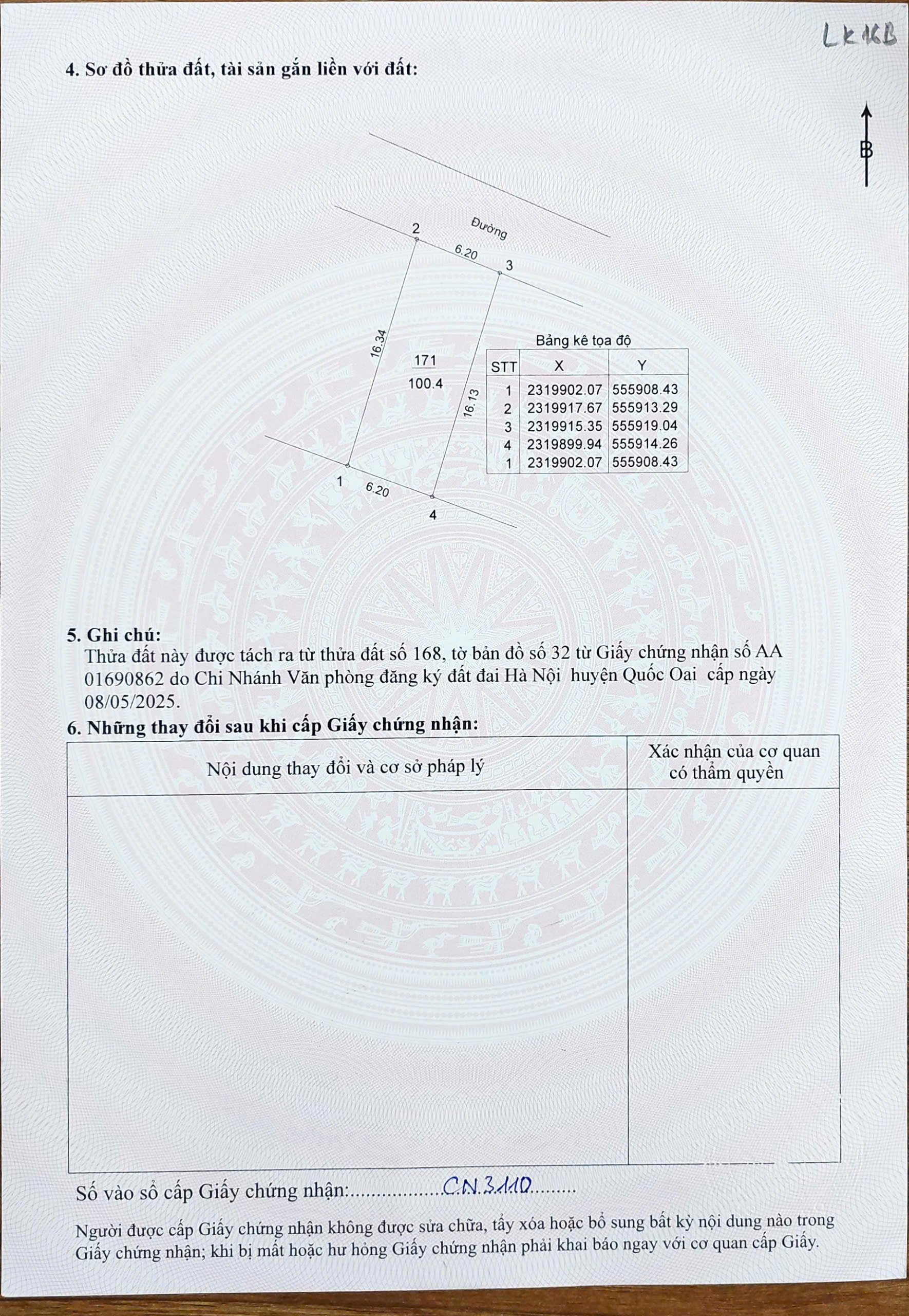 Đất nền Láng Hòa Lạc giá 3.0 tỷ diện tích 100m2 tiềm năng sinh lời cao – Nguyễn Hùng BĐS – 0989333012