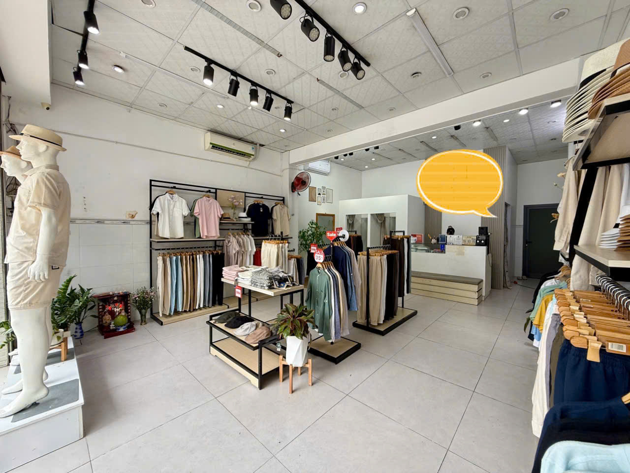 Do chuyển hướng kinh doanh nên mình cần sang nhượng lại shop thời trang nam