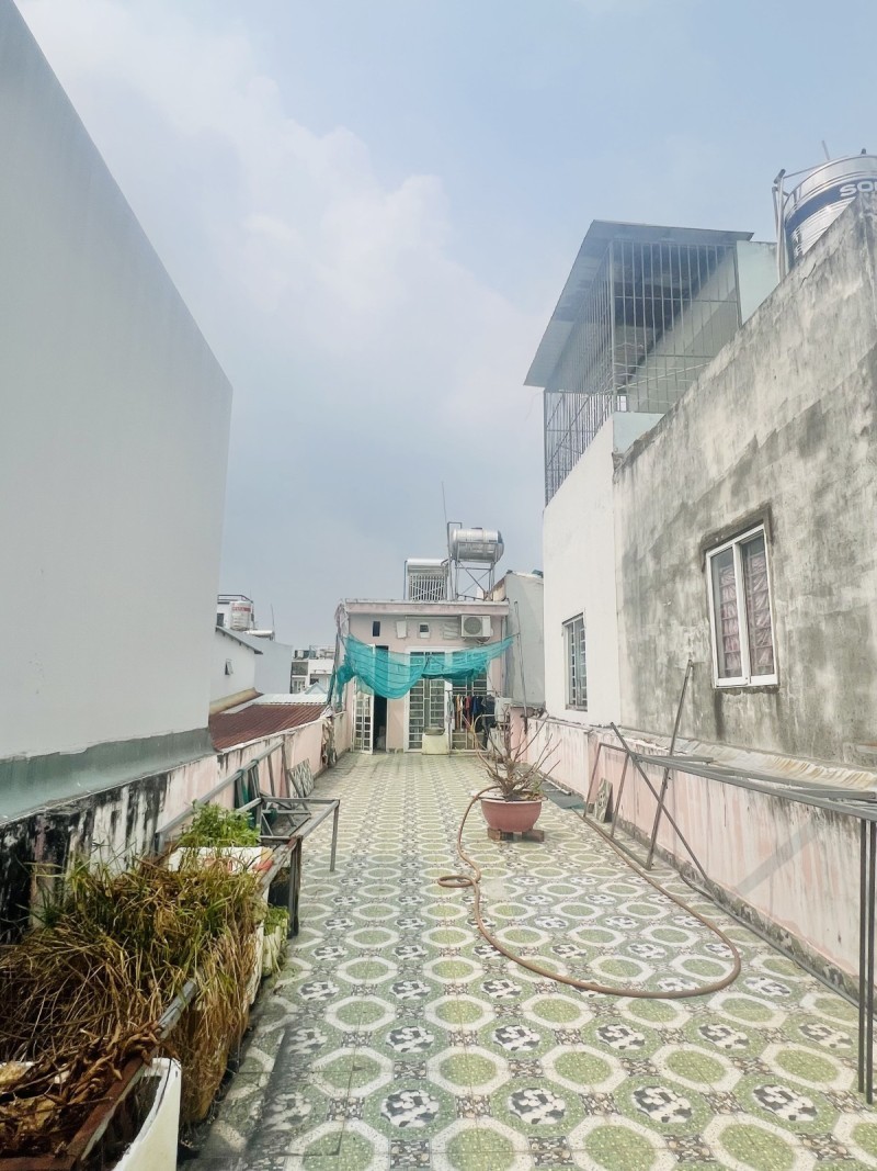 Bán nhà Đường Nguyễn Háo Vĩnh – Hẻm xe hơi – 106m2 (4 x 26.5)m – 3 Tầng