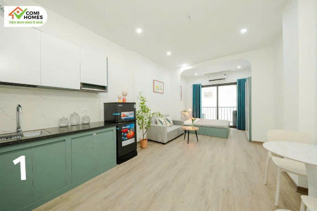 BÁN TÒA CCMN DÒNG TIỀN MINH KHAI, HBT – 59m² – 7 TẦNG,THANG MÁY. 15 P FULL – DT 85 TRIỆU/TH