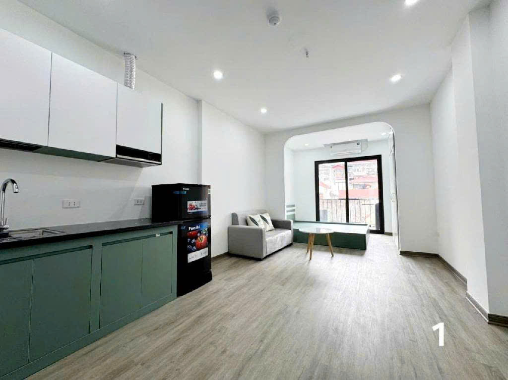 BÁN TÒA CCMN DÒNG TIỀN MINH KHAI, HBT – 59m² – 7 TẦNG,THANG MÁY. 15 P FULL – DT 85 TRIỆU/TH