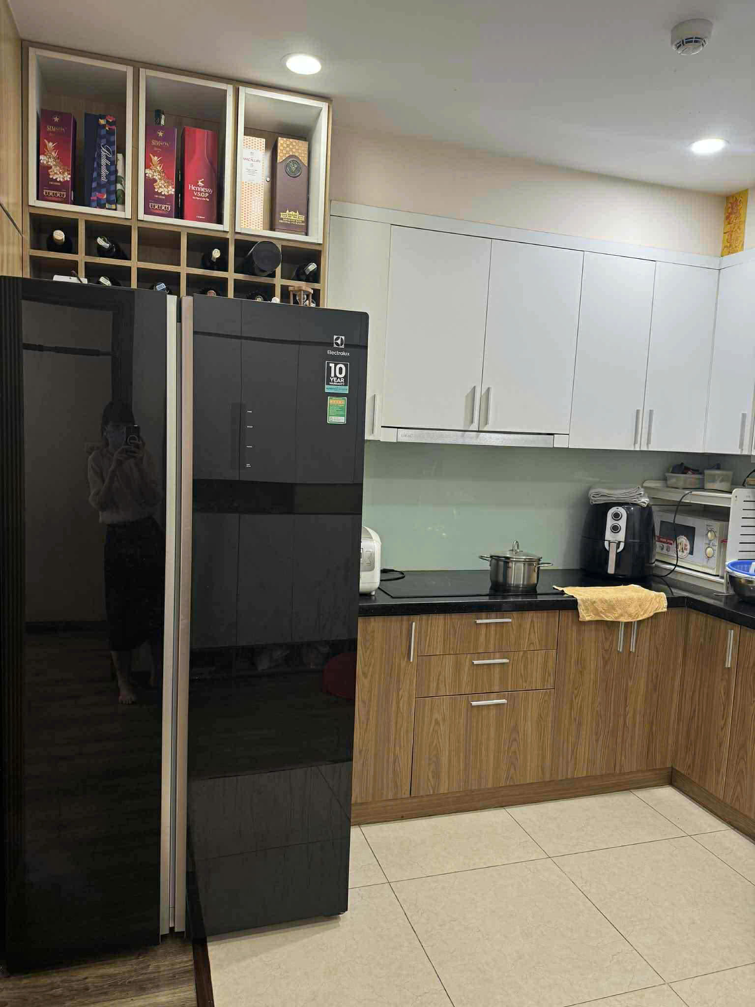 Cho thuê căn hộ chung cư 129 Trương Định, 90m2, 3 ngủ, Full đồ, 13 Triệu