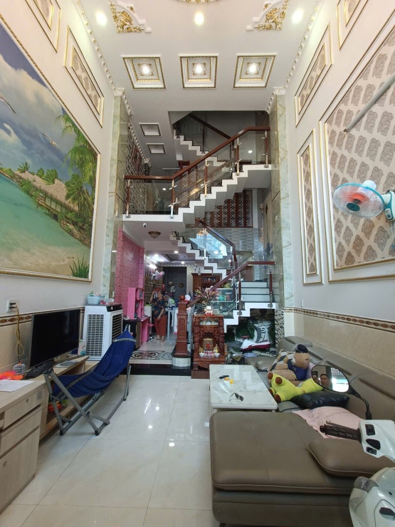 NHÀ 4 TẦNG 65m2 – TRUNG TÂM QUẬN BÌNH TÂN – GIÁ CHỈ 7.5 TỶ – BÌNH HƯNG HOÀ