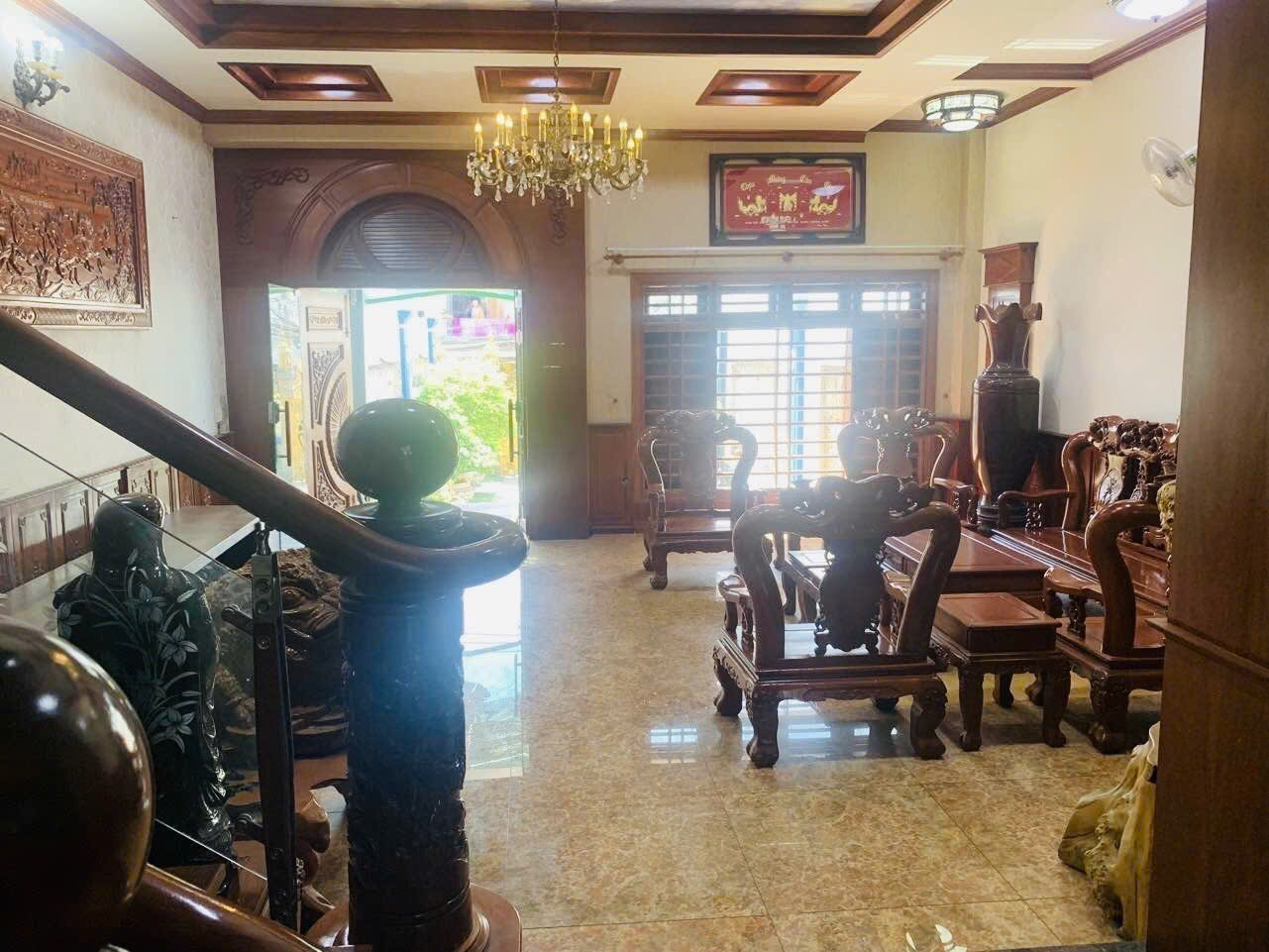 Giảm 10 tỷ, Bán nhà Mặt tiền Nguyễn Văn Khối – Lê Văn Thọ, 7x35m, 5 T – 6PN, 23,5 tỷ