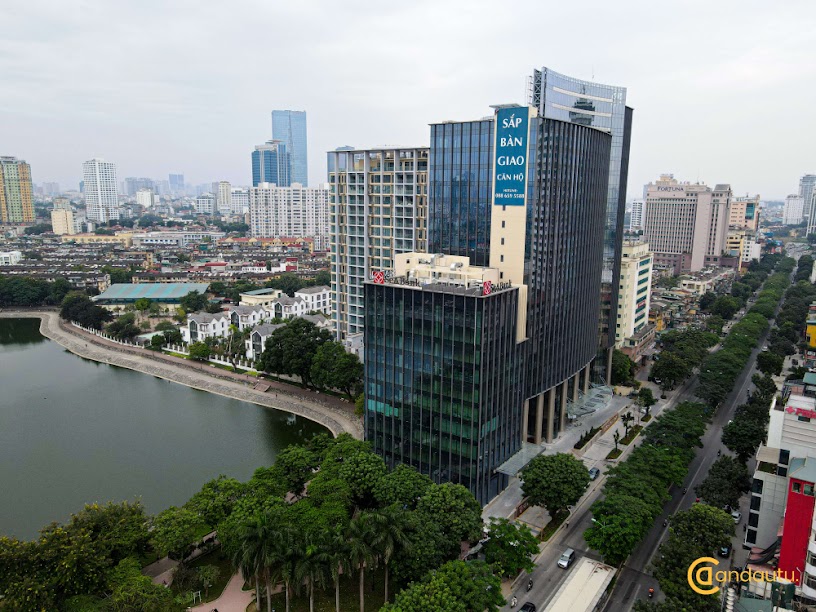 (Tin thật 100%) CH 57m2 x 1PN tại Diamond Park Plaza Láng Hạ – Ban công Đông Bắc – Nội thất cao cấp