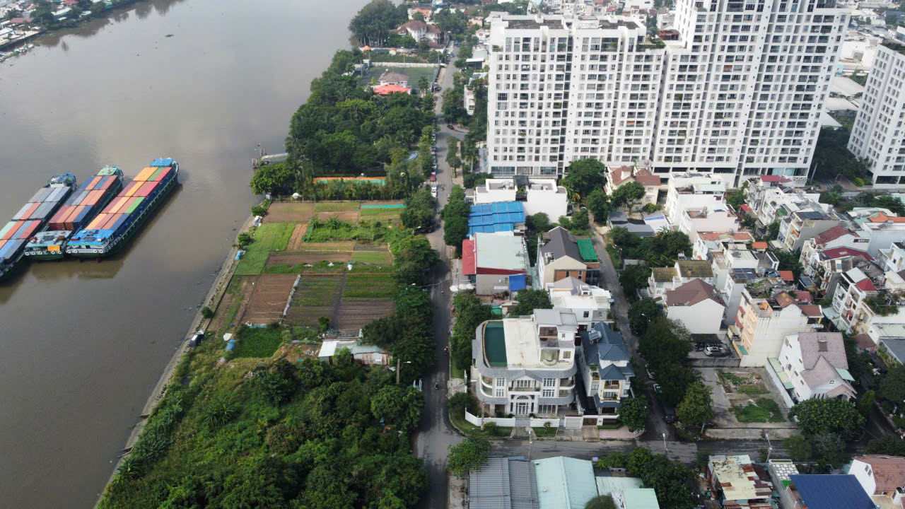 Bán 3 Lô Đất Biệt Thự Ven Sông Mặt Tiền Đường Số 10 – Hiệp Bình Chánh – Thành Phố Thủ Đức