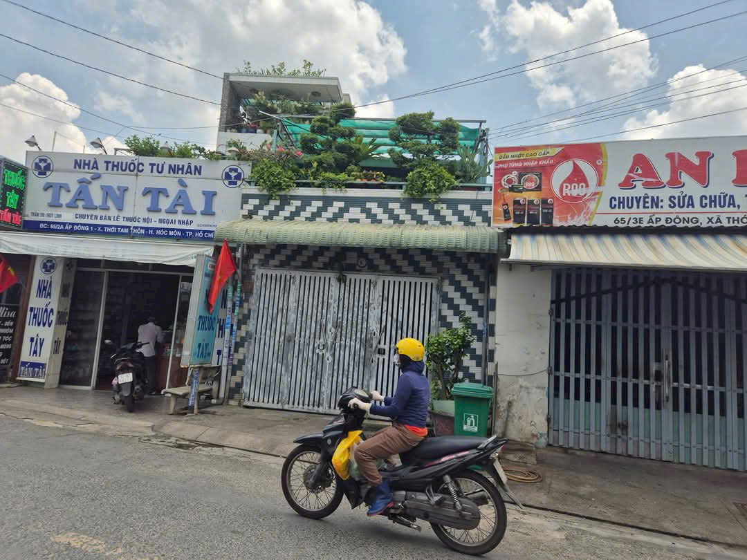NHÀ MT THỚI TAM THÔN 17, HM – CÁCH NGUYỄN ẢNH THỦ CHỈ 80M – GIÁ 6 TỶ 2