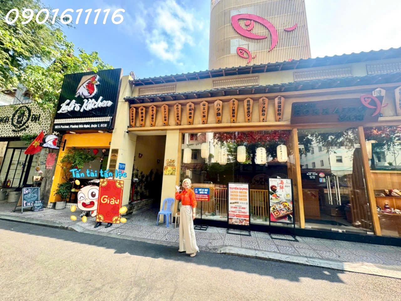 SIÊU HIẾM BÁN – MẶT TIỀN KINH DOANH ĐƯỜNG PASTEUR, P.BẾN NGHÉ, QUẬN 1 – NGAY GÓC DINH THỐNG NHẤT VIEW CÔNG VIÊN MÁT MẺ