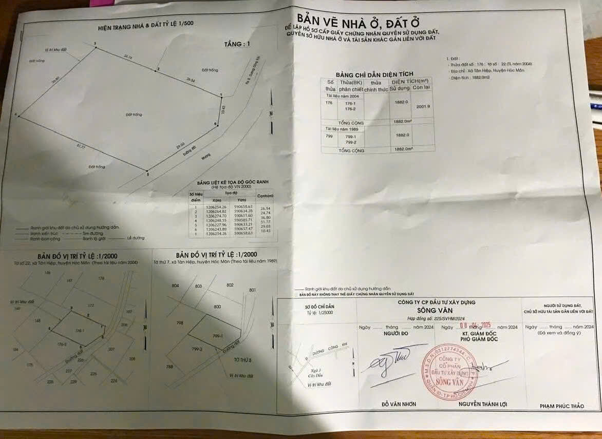 ĐẤT (33×100) FULL THỔ 2MT DƯƠNG CÔNG KHI, TÂN HIỆP, HÓC MÔN