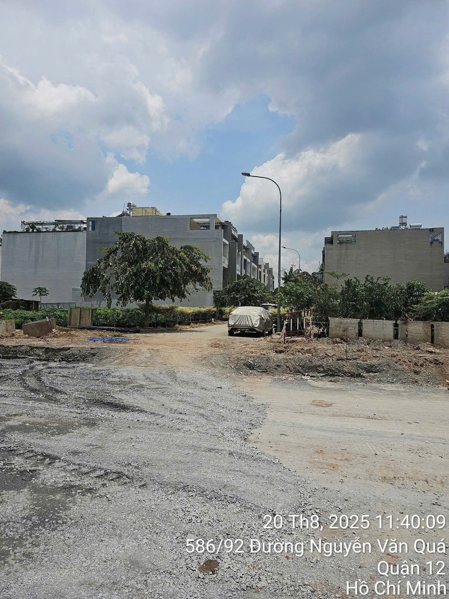 LÔ ĐẤT (5X24) LÔ GÓC 2 MẶT TIỀN SIÊU ĐẸP 12M NGUYỄN VĂN QUÁ, Q12
