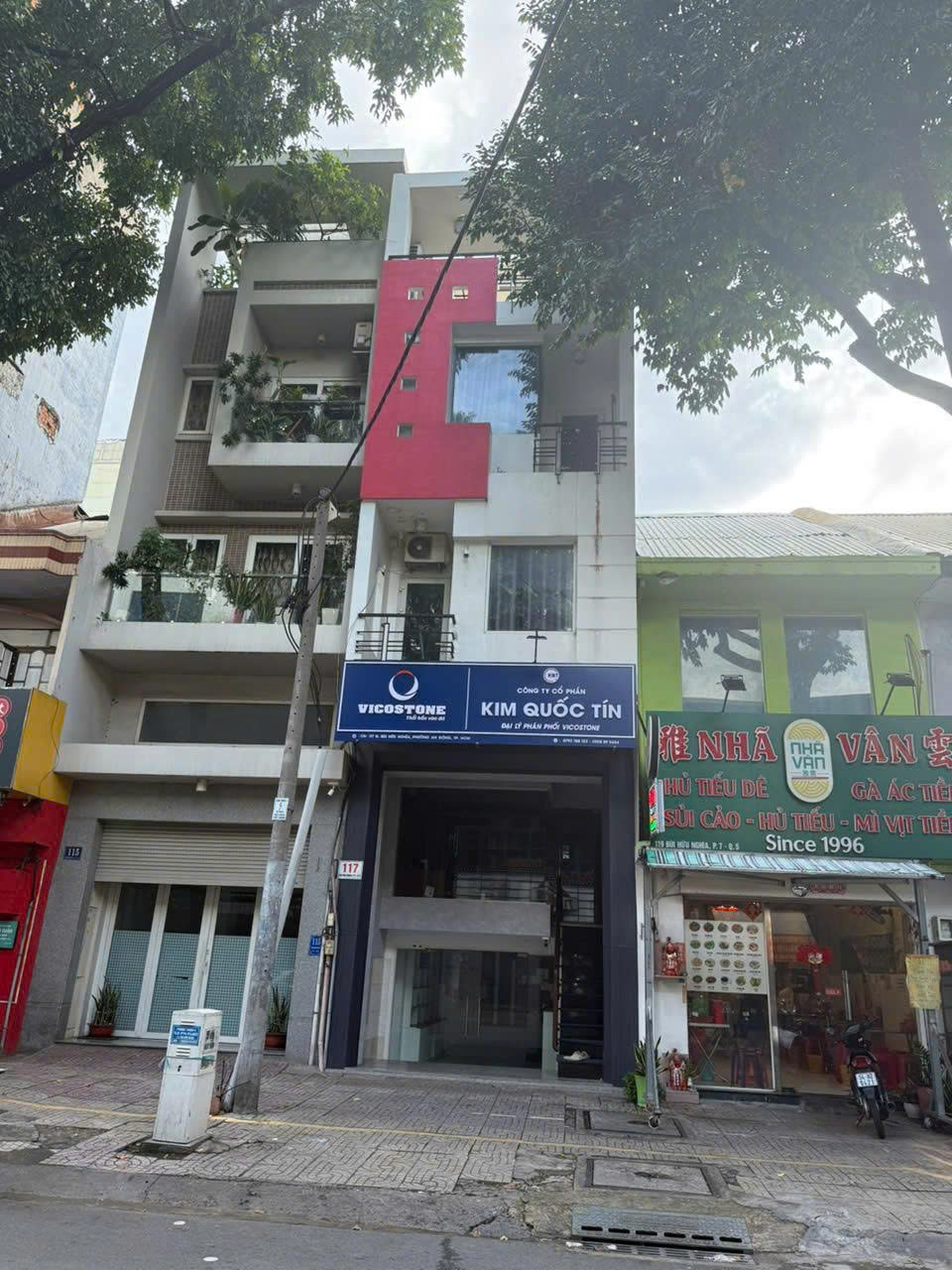 Bán Nhà Mặt Tiền 117 Bùi Hữu Nghĩa, P7, Quận 5