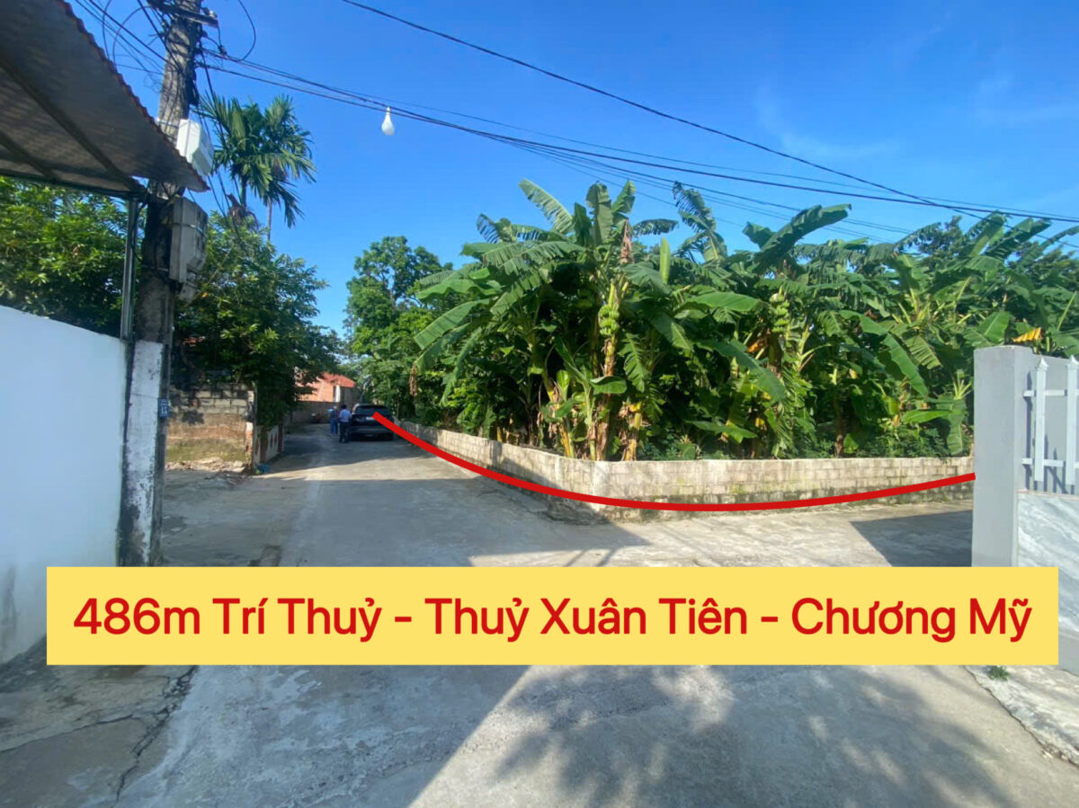 HÀNG FO DÀNH CHO NHÀ ĐẦU TƯ PHÂN LÔ 486M TẠI THỦY XUÂN TIÊN-CHƯƠNG MỸ-HÀ NỘI