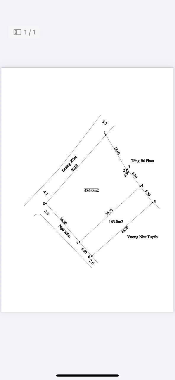 HÀNG FO DÀNH CHO NHÀ ĐẦU TƯ PHÂN LÔ 486M TẠI THỦY XUÂN TIÊN-CHƯƠNG MỸ-HÀ NỘI