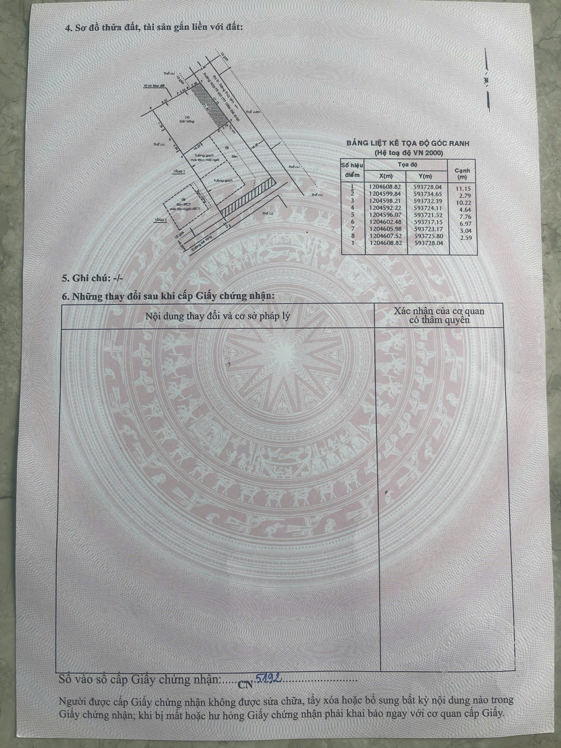 BÁN ĐẤT (12X12) MẶT TIỀN TTT12 BIS – THỚI TAM THÔN, HÓC MÔN CHỈ 4.5T