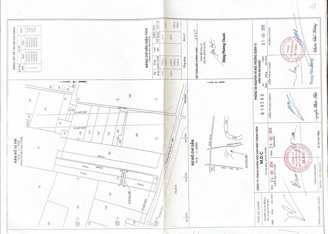 ĐẤT ĐẸP- GIÁ TỐT- Cần Bán Nhanh Lô Đất Mặt Tiền Đẹp Vị Trí Tại Quận 12, TP HCM