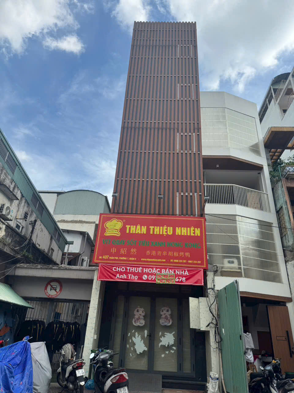 Bán Nhà Mặt Tiền 437 Trần Phú, P.7, Quận 5