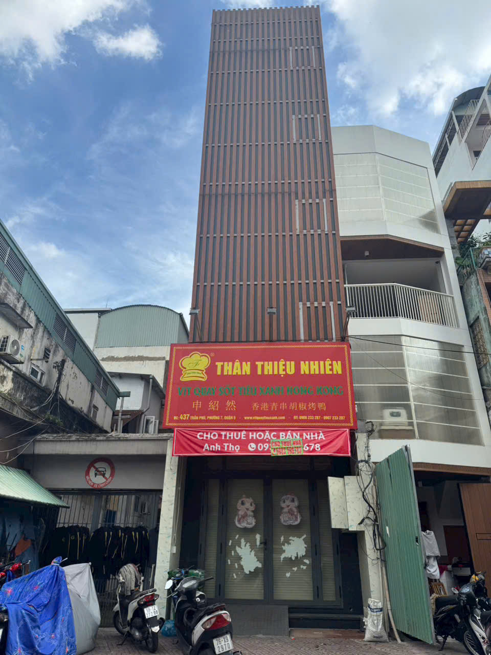 Bán Nhà Mặt Tiền 437 Trần Phú, P.7, Quận 5