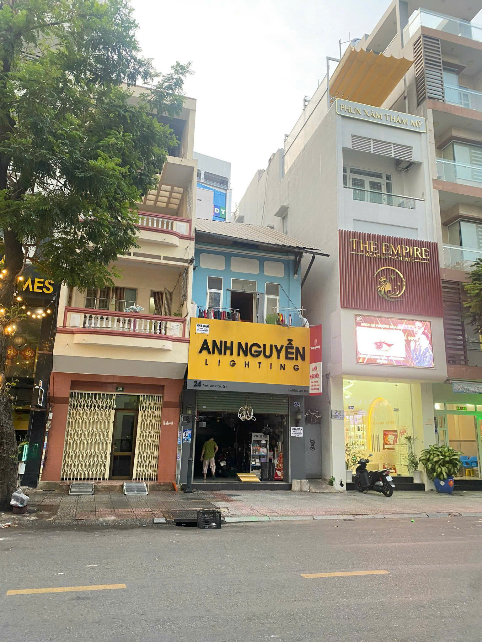 Chính Chủ Bán Mặt Tiền Trịnh Văn Cấn, P.Cầu Ông Lãnh, Q.1: (5x16m), Giá Rẻ Bất Ngờ Chỉ 39 Tỷ!