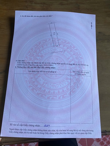 Chính chủ bán đất tặng nhà tại Viên Ngoại, Ứng Hòa (nay thuộc xã Ứng Thiên)