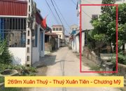 CHÍNH CHỦ BÁN LÔ ĐẤT 269M TẠI THỦY XUÂN TIÊN-CHƯƠNG MỸ-HÀ NỘI