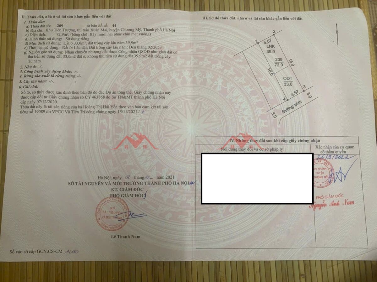 HÀNG HIẾM 72,9M TẠI TT XUÂN MAI-CHƯƠNG MỸ-HÀ NỘI