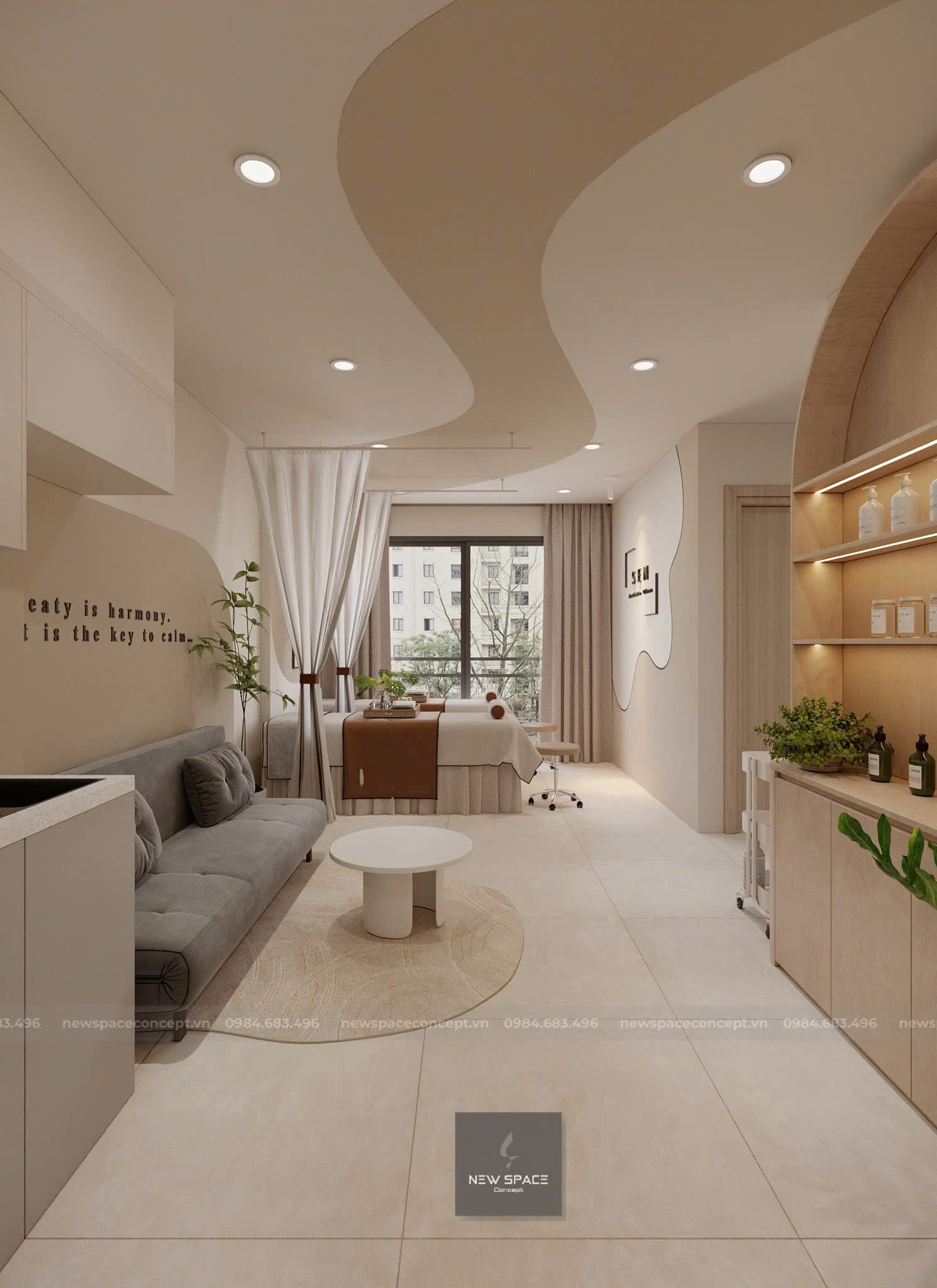 SANG NHƯỢNG SPA HOME TẠI VINHOMES OCEAN PARK – GIÁ CHỈ 5x TRIỆU