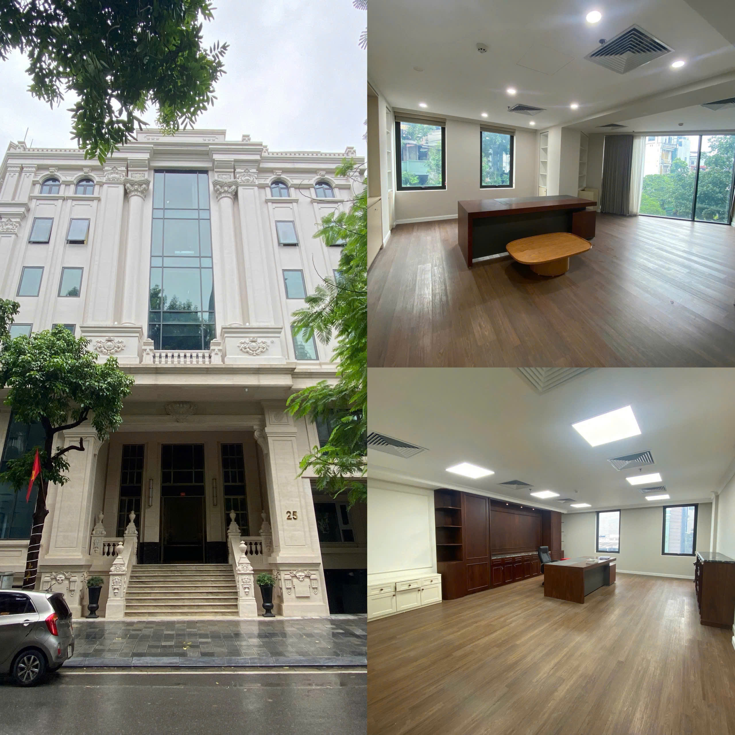 Toà nhà Văn Phòng tại 25 Tô Hiến Thành, Hà Nội S sàn=500m2 cho thuê