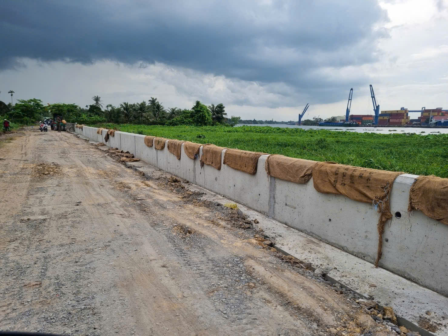LÔ ĐẤT (7×75) MẶT TIỀN SÔNG SÀI GÒN ĐÔNG THẠNH, HÓC MÔN