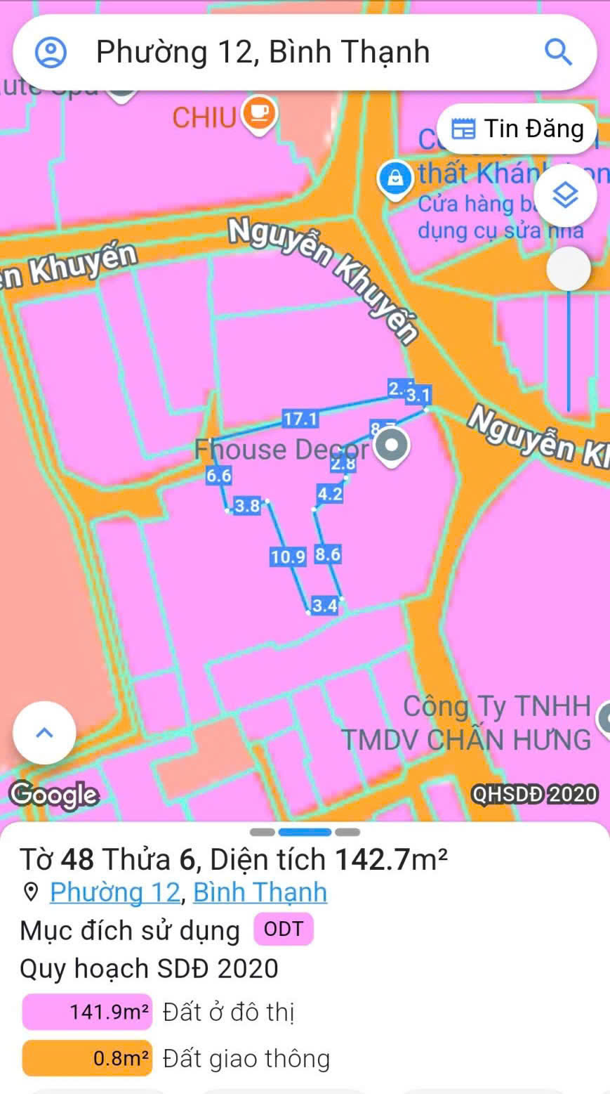 Bán Nhà Mặt Tiền 36 Nguyễn Khuyến, P.12 ,Q. Bình Thạnh