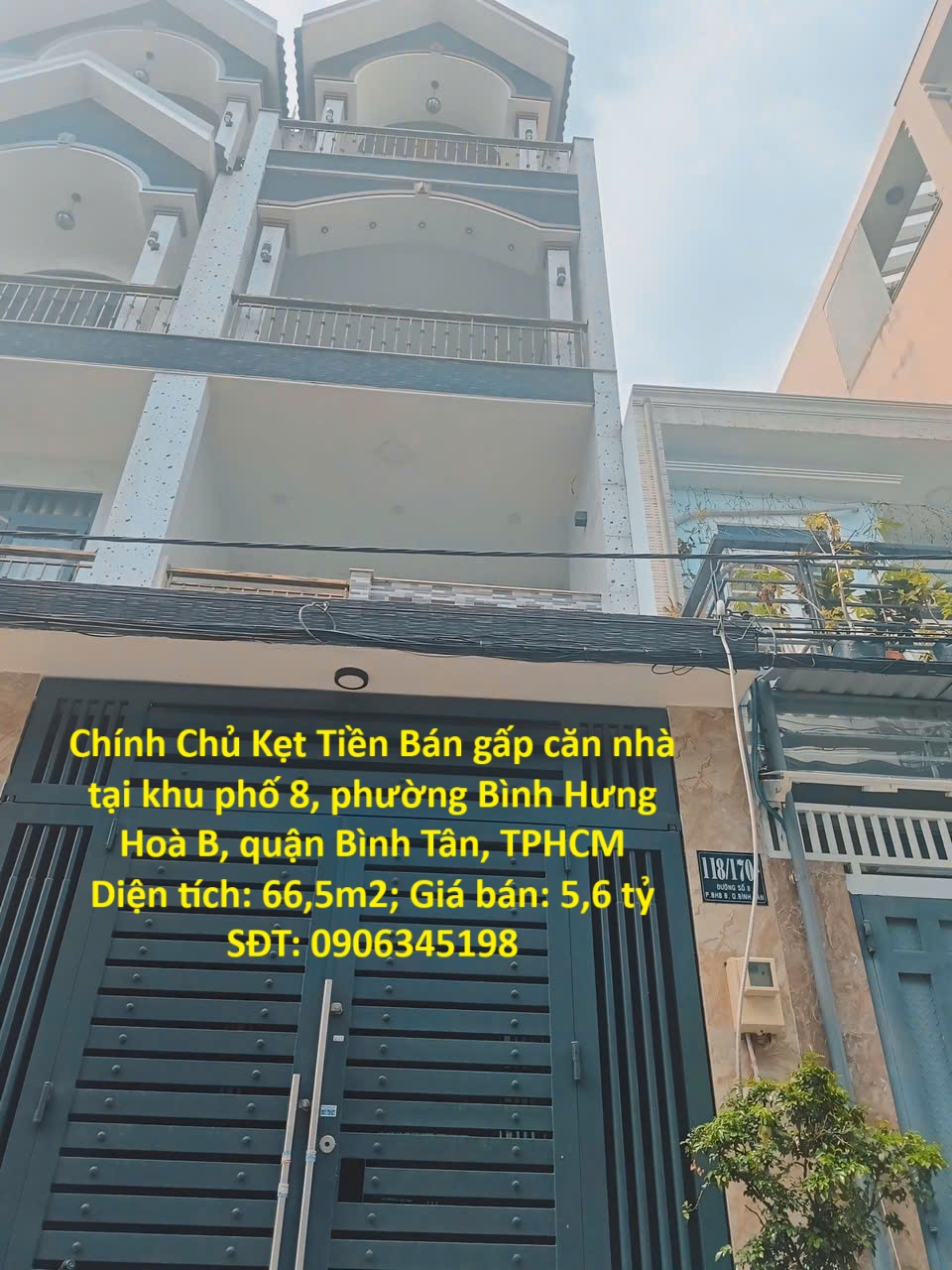 HOT HOT Nhà Đẹp- Giá tốt Chính Chủ Kẹt Tiền Bán gấp căn nhà tại quận Bình Tân, TPHCM