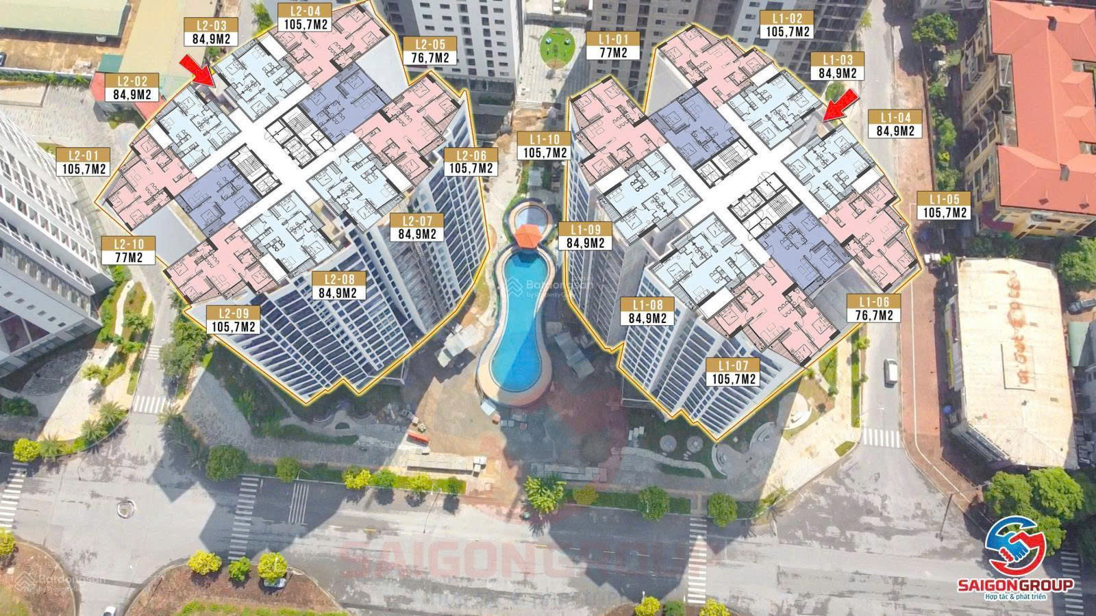 Bán nhanh căn góc 3PN 105.71m2 tòa L2, Le Grand Jardin view hồ Sài Đồng, làm việc trực tiếp CĐT, giá Hữu nghị