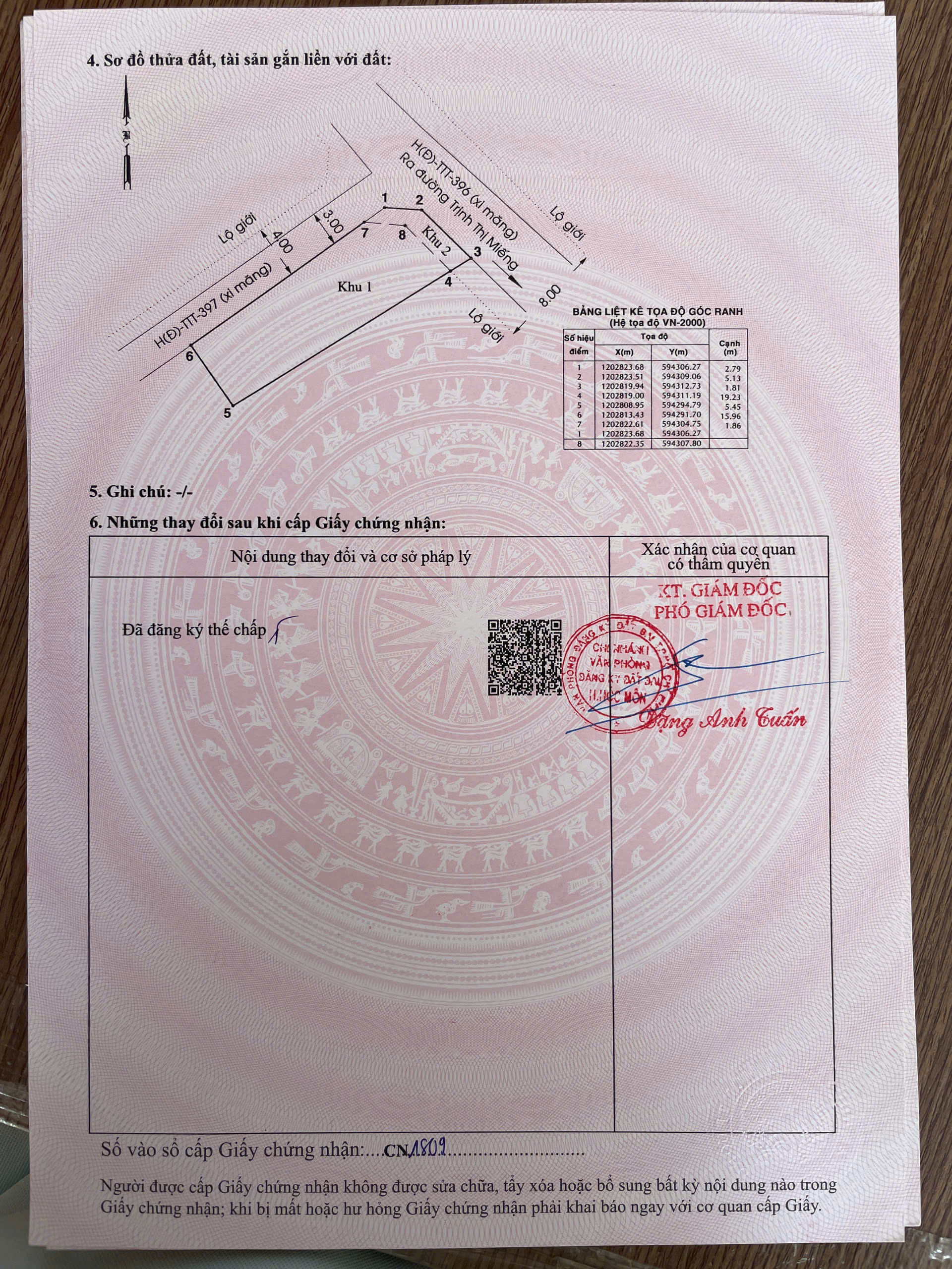 ĐẤT (5.5×20) LÔ GÓC 2MT NGÃ 3 BẦU CHỢ BẮP, Q12 – VỊ TRÍ VIP