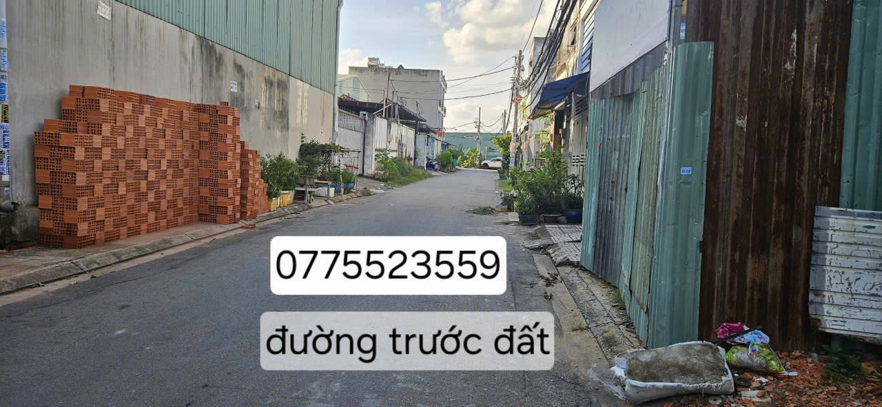 ĐẤT ĐẸP – GIÁ TỐT BÁN đất Phường Tân Tạo, Q. Bình Tân (Sau chùa Long Thạnh, 5 x 17m, đường nhựa 6m)