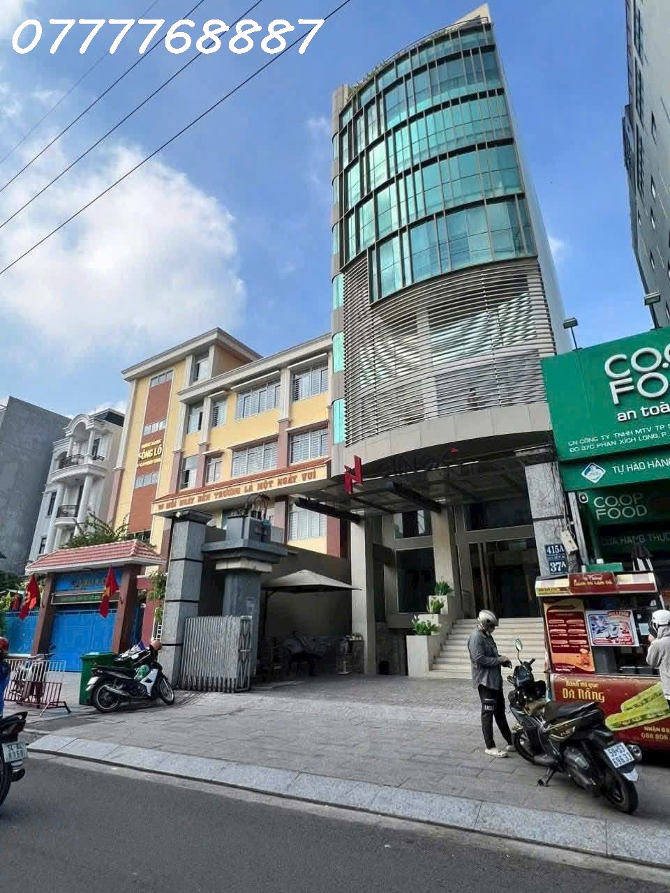 bán tòa nhà hầm 8 tầng gần 1500m2 sàn MT Phan Xích Long, Phú Nhuận