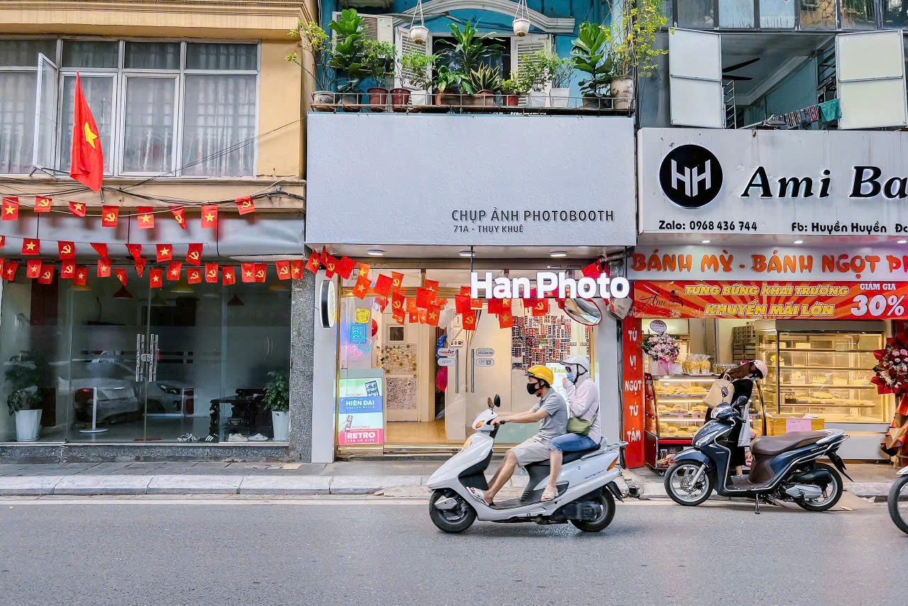 SANG NHƯỢNG CỬA HÀNG HOẶC BÁN MÁY PHOTOBOOTH TẠI THỤY KHÊ, TÂY HỒ, HÀ NỘI